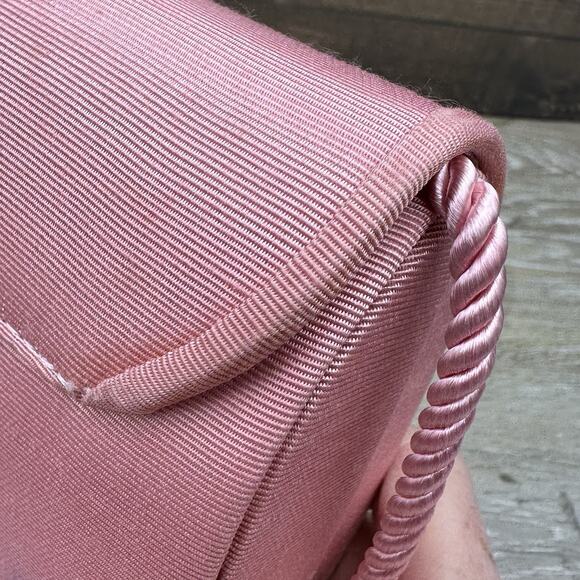 Vintage Whiting and Davis International Pink Purse Clutch - Picture 5 of 10